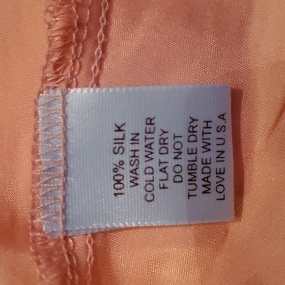 Size 6 - Eva Franco Silk Camisole Butterfly Peachy Pink BNWT - Picture 5 of 8
